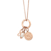 June Birthstone Pendant (Rose Gold)