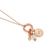 October Birthstone Pendant (Rose Gold)