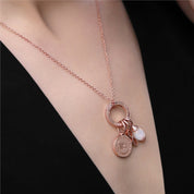 October Birthstone Pendant (Rose Gold)