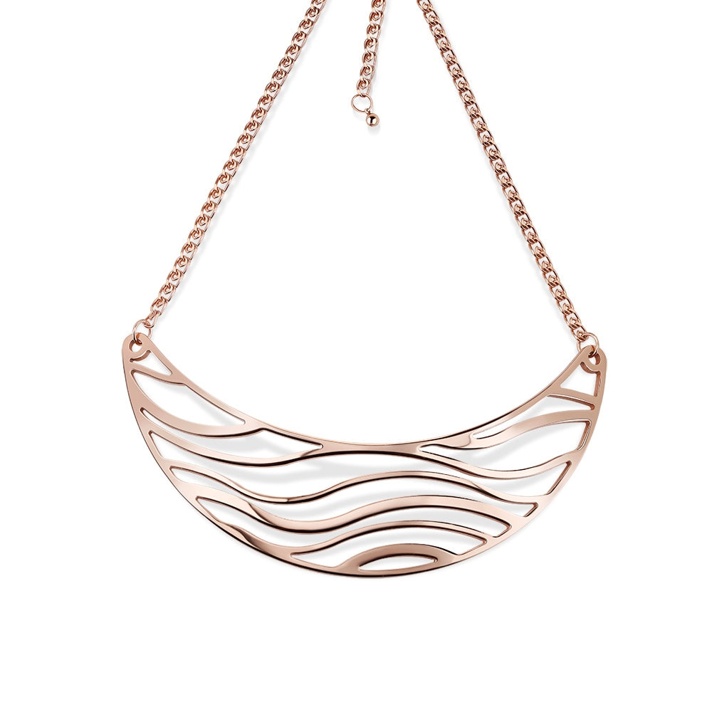 Rose Gold Plated Orca Neckpiece