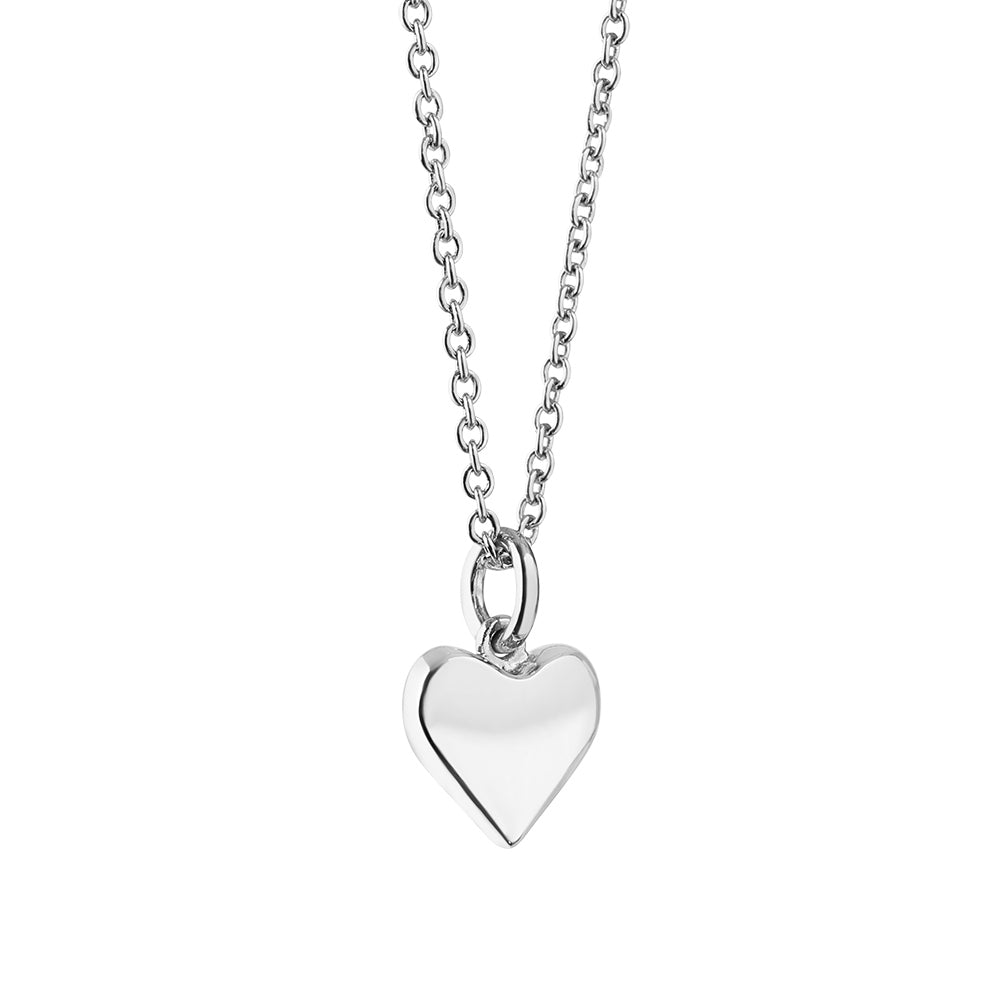 Silver Plated Pendant with Heart – Newbridge Silverware