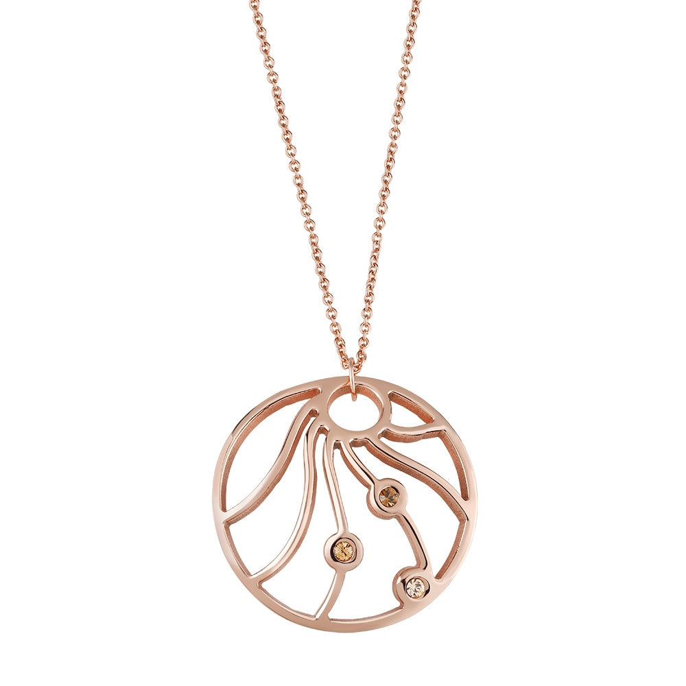 Wish Rose Gold Plated Pendant – Newbridge Silverware
