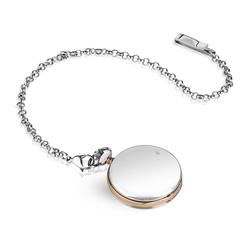 Two Tone Pocket Watch