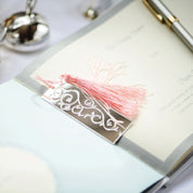 Book Mark Pink Tassel