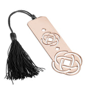 Celtic Bookmark with Black Tassel