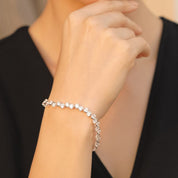 Bracelet Clear CZ Stones