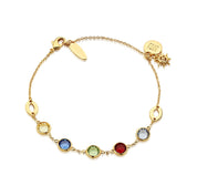 Bracelet with Multi Coloured Stones