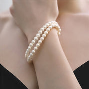 Pearl Double Strand Bracelet