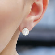 Pearl Stud Earrings 8mm
