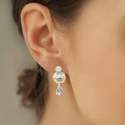 Vintage Tear Drop Earrings