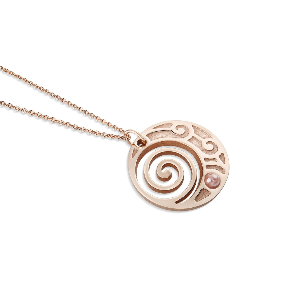 Tara Pendant with Pearlized Stone