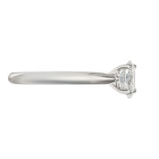 18ct White Gold Oval Shape Diamond Ring