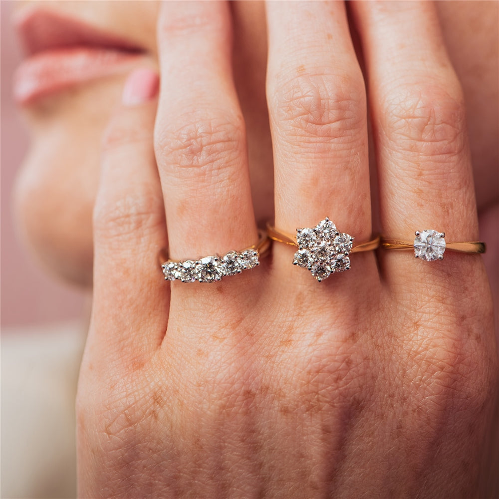 18ct Yellow Gold Solitaire Diamond Ring