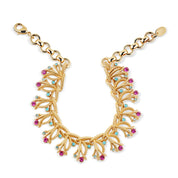 Pink & Turquoise Bracelet