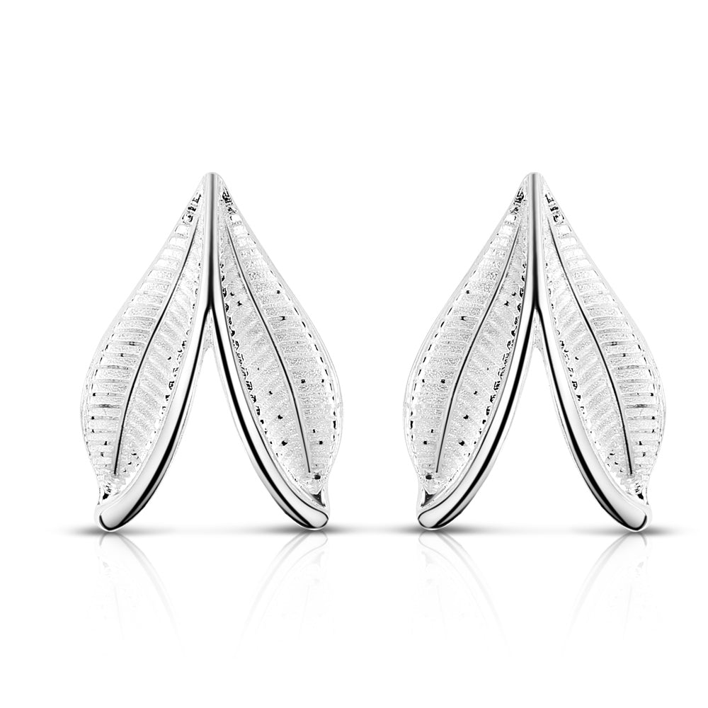 Leaf Stud Earrings