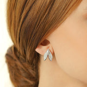 Leaf Stud Earrings