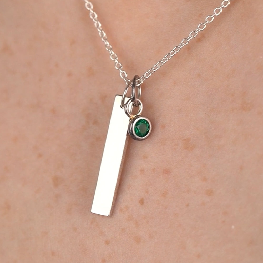 May Birthstone Pendant