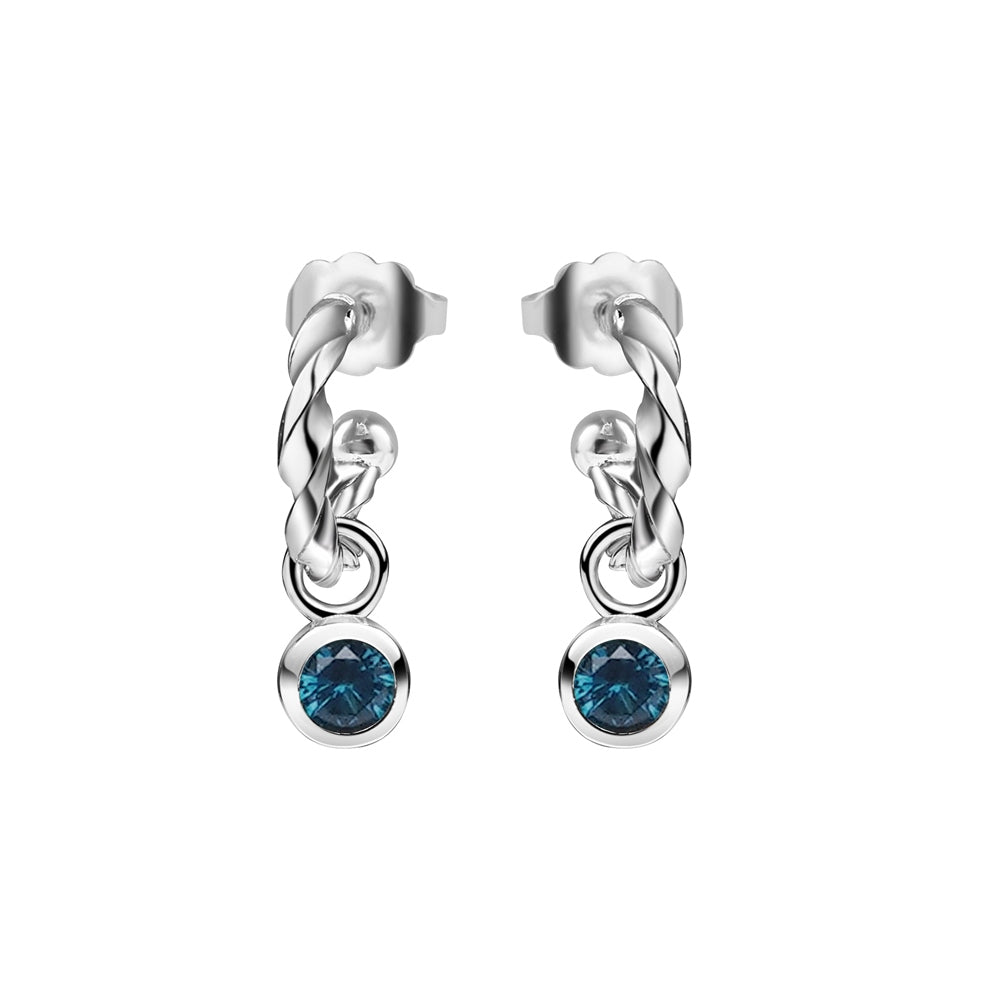 Birthstone Earrings December