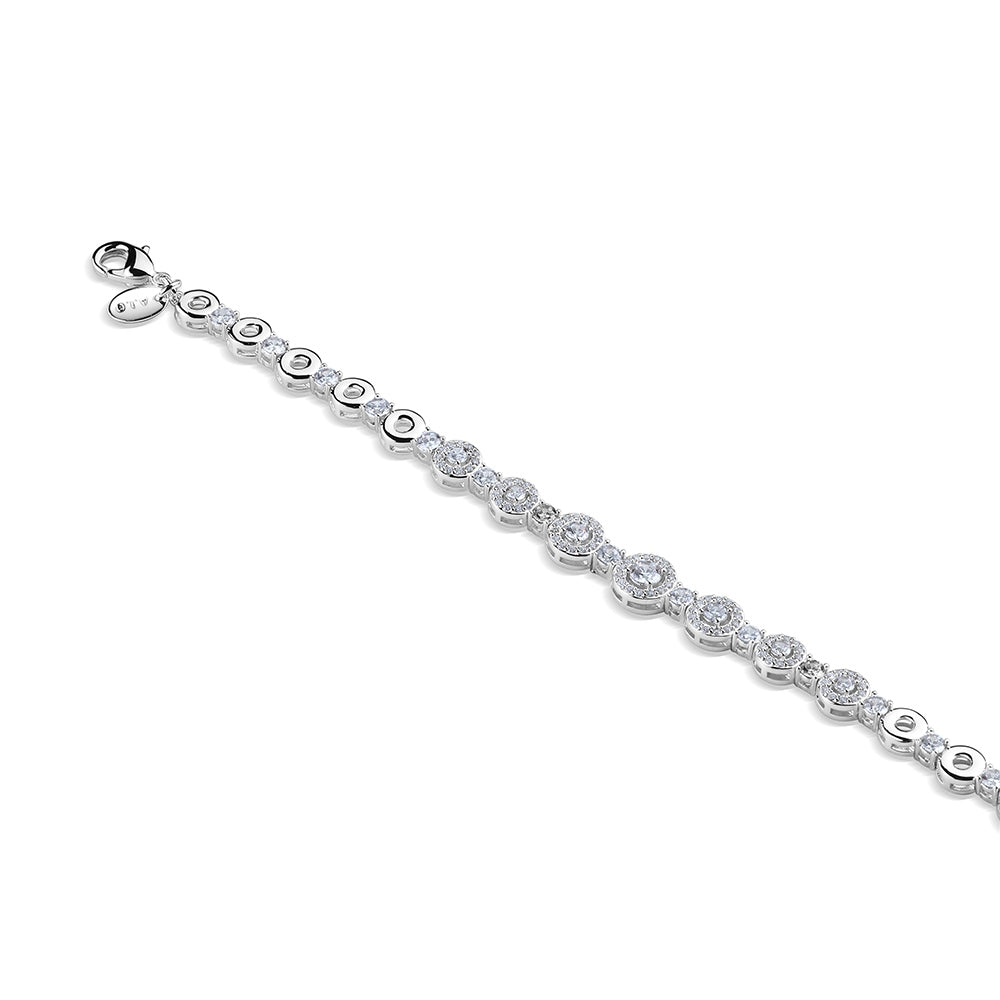 Clear Cubic Zirconia Bracelet