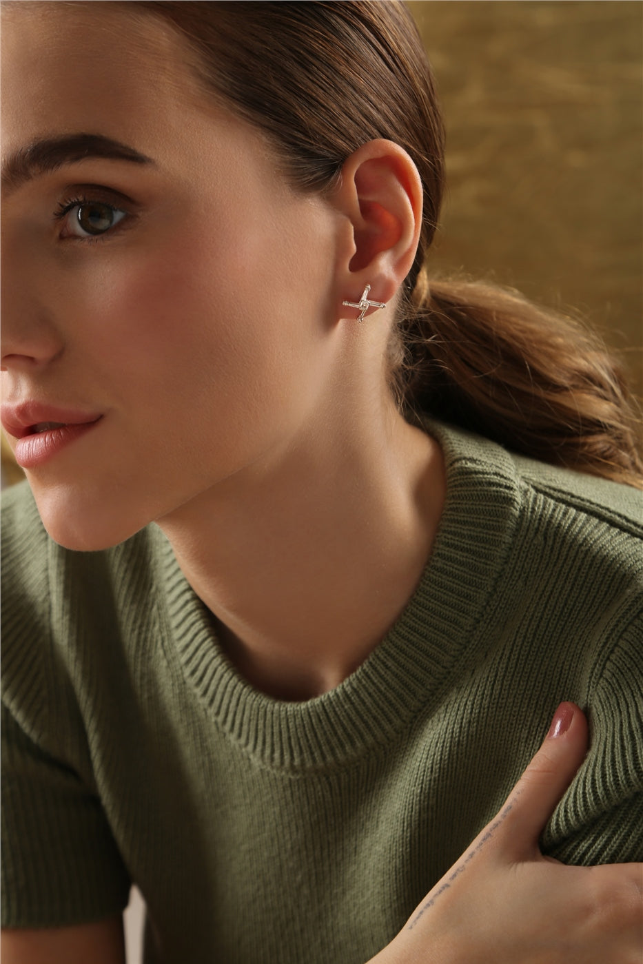 St Brigid's Cross Earrings