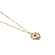 Bird Enamel Pendant