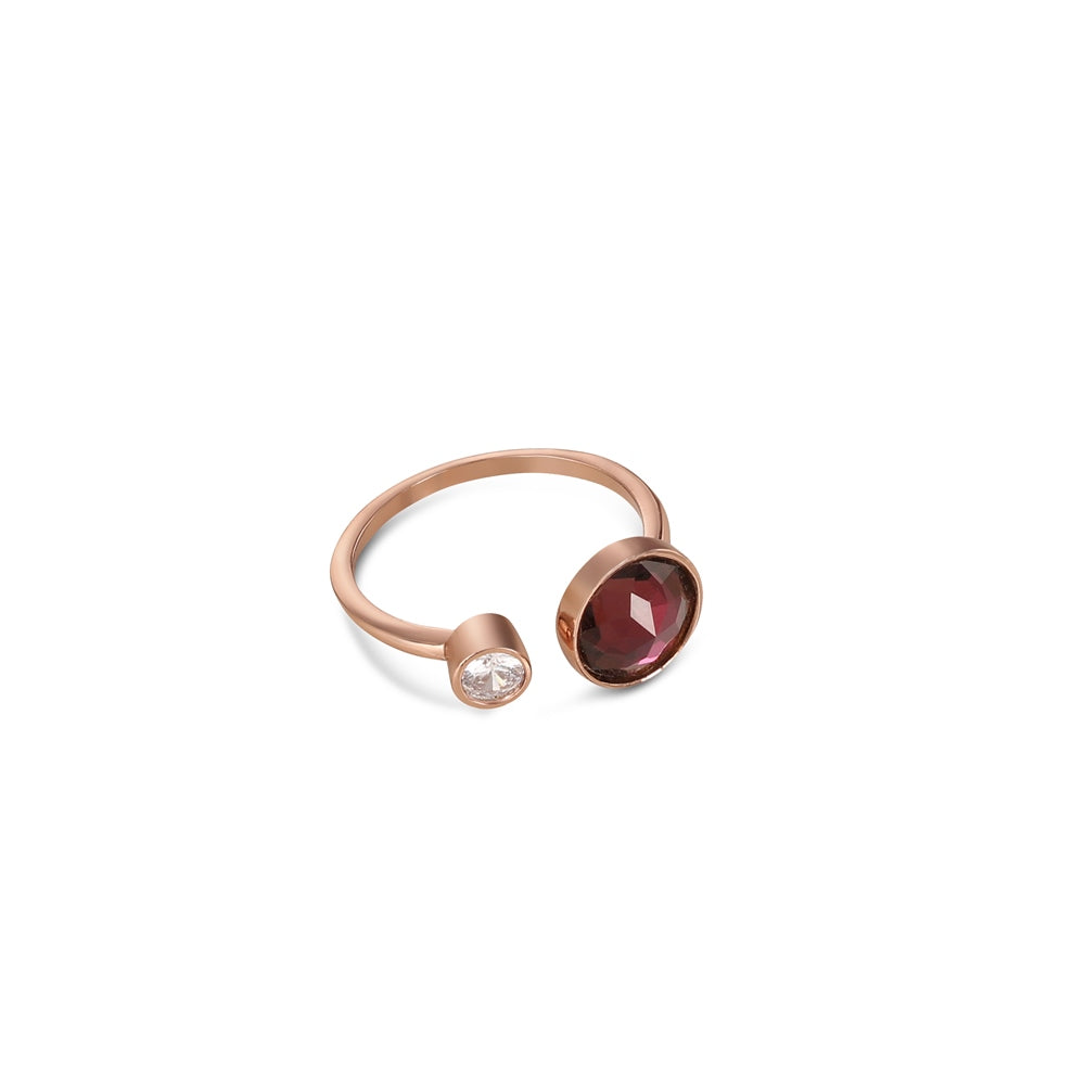 Dew Drop Mulberry Stone Ring