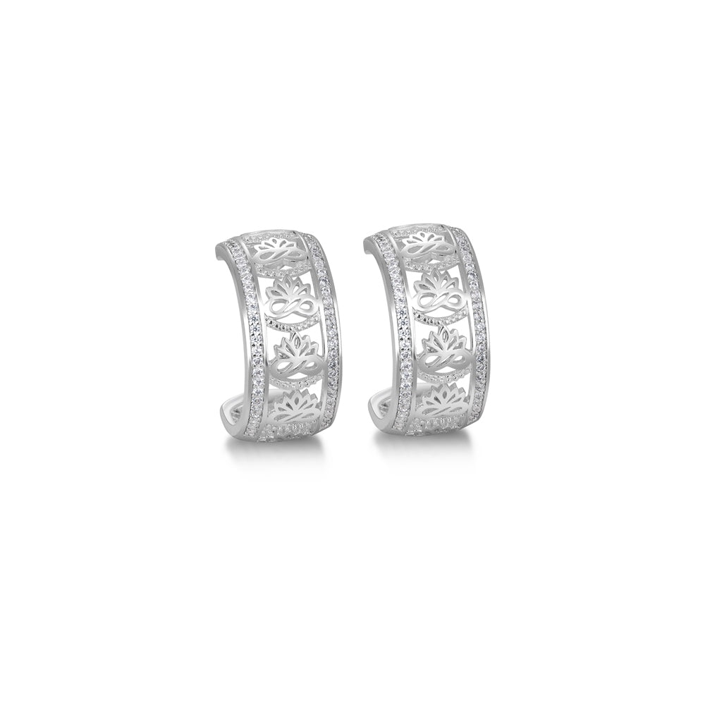 Ti Amo Hoop Earrings