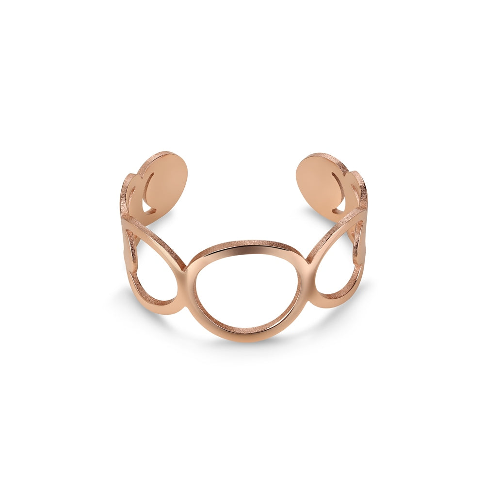 Rose Gold Circular Bangle