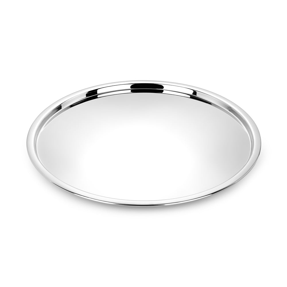 Plain Round Tray with Feet