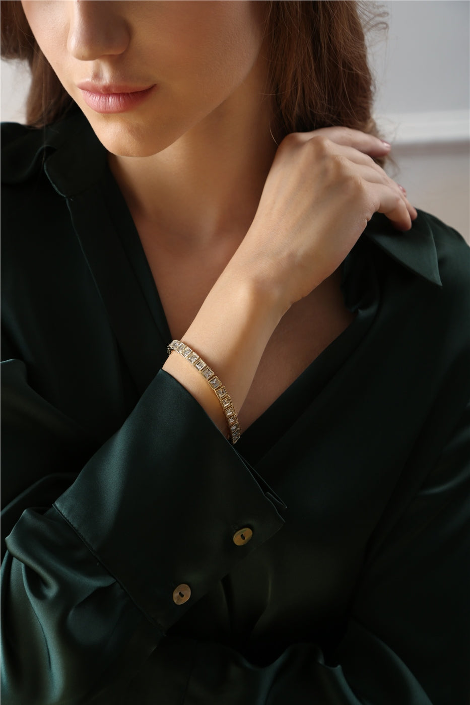 Square Stone Bracelet