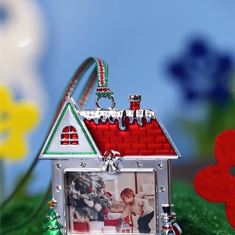 Festive Home Photo Frame Christmas Tree Decoration