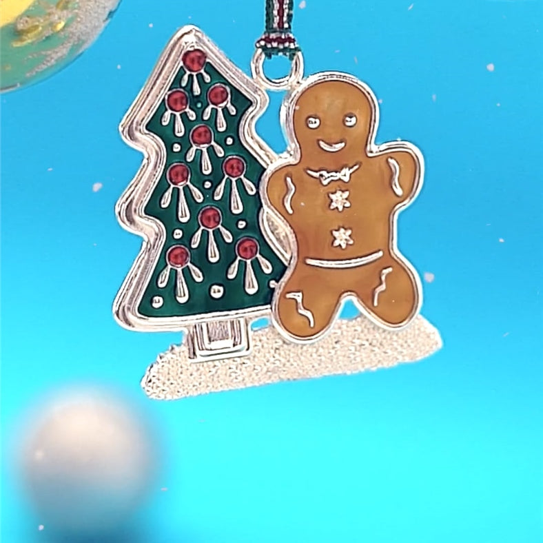 Gingerbread Man Christmas Tree Decoration