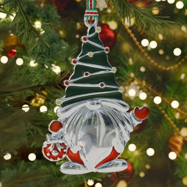 Gonk with Green Hat Christmas Tree Decoration