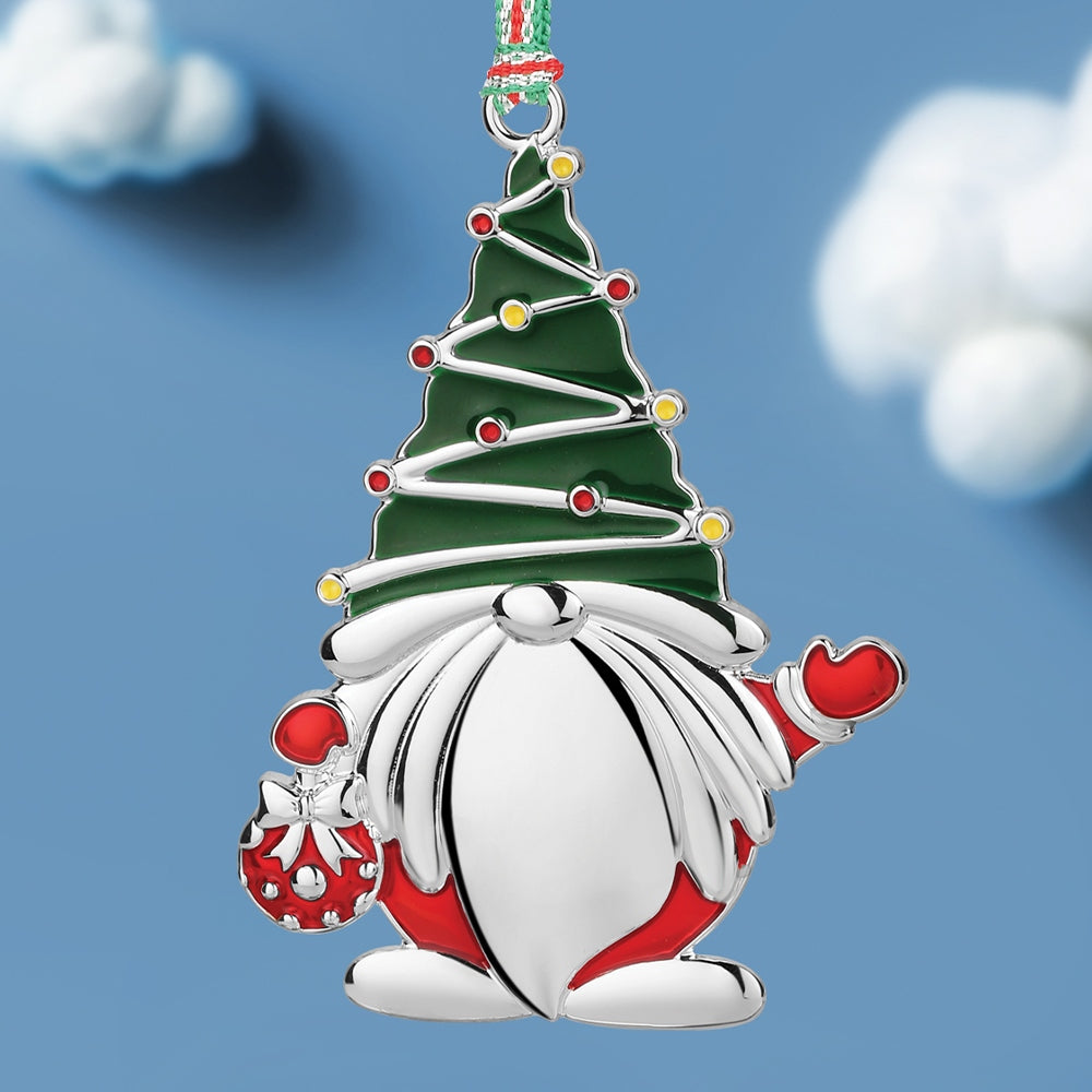 Gonk with Green Hat Christmas Tree Decoration