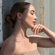 Sterling Silver Bezel Set Lab Grown Diamond Earrings 0.2ct