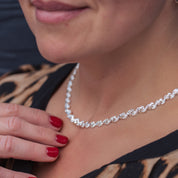 Circular Necklace and Bracelet Set