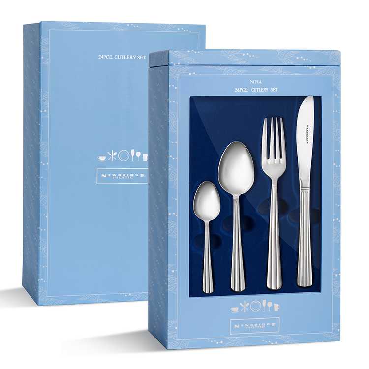 Nova Stainless Steel 24 Piece Giftpack – Newbridge Silverware