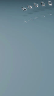 Sterling Silver Pavé Lab Grown Diamond Ring 0.35ct Size L