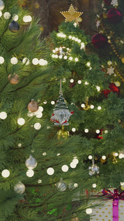 Gonk with Green Hat Christmas Tree Decoration