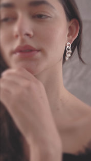 Cascade Infinity Earrings