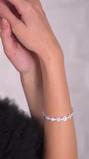 Clear Cubic Zirconia Bracelet