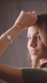 Celtic Knot Link Bracelet