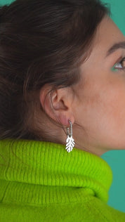 Wish Feather Earrings