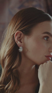 Ti Amo Hoop Earrings