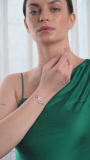 St Brigid's Cross Bracelet