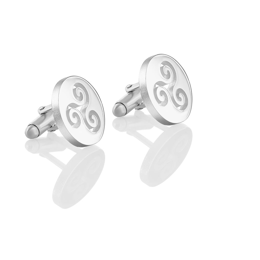 Cufflinks - Clear Stone