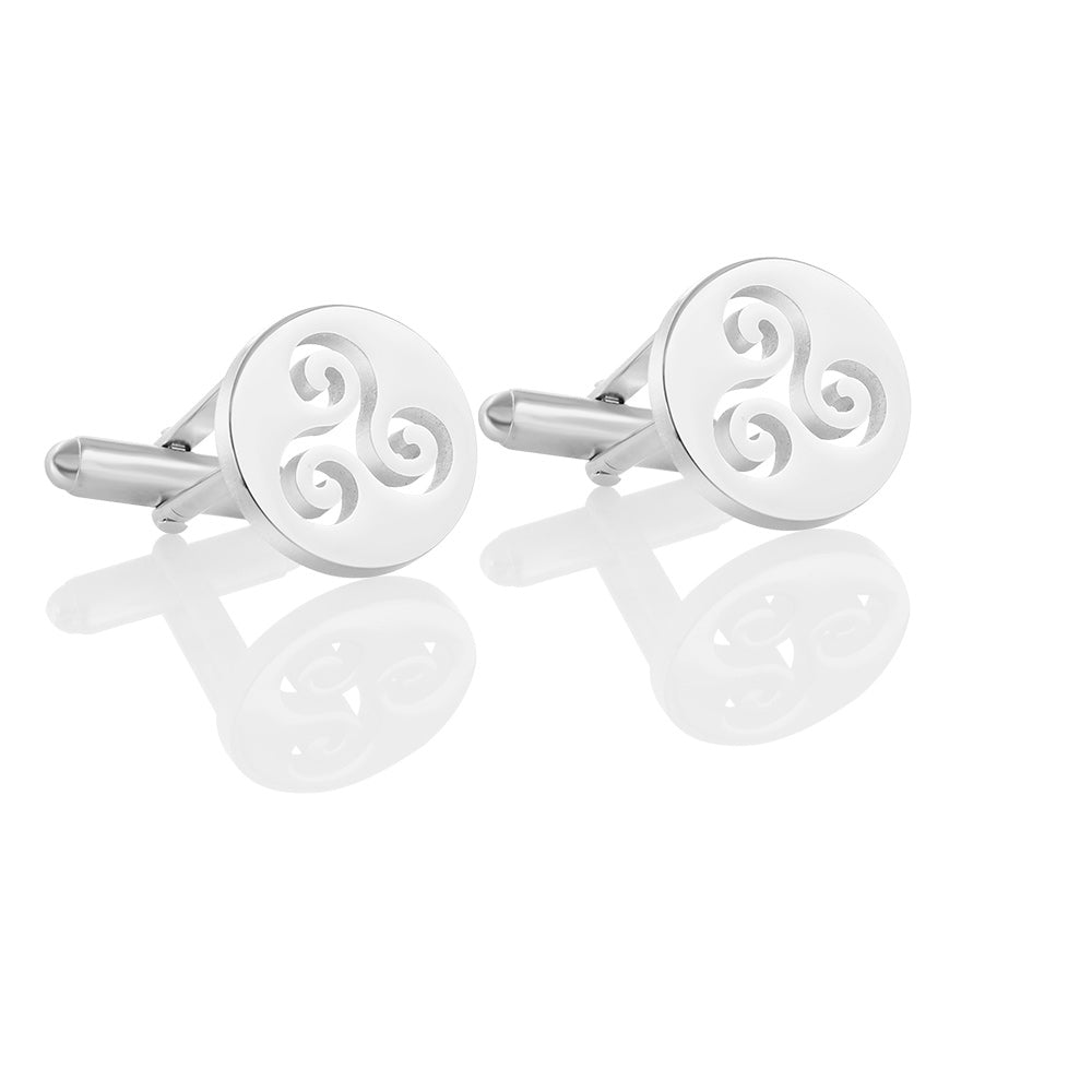 Cufflinks - Clear Stone