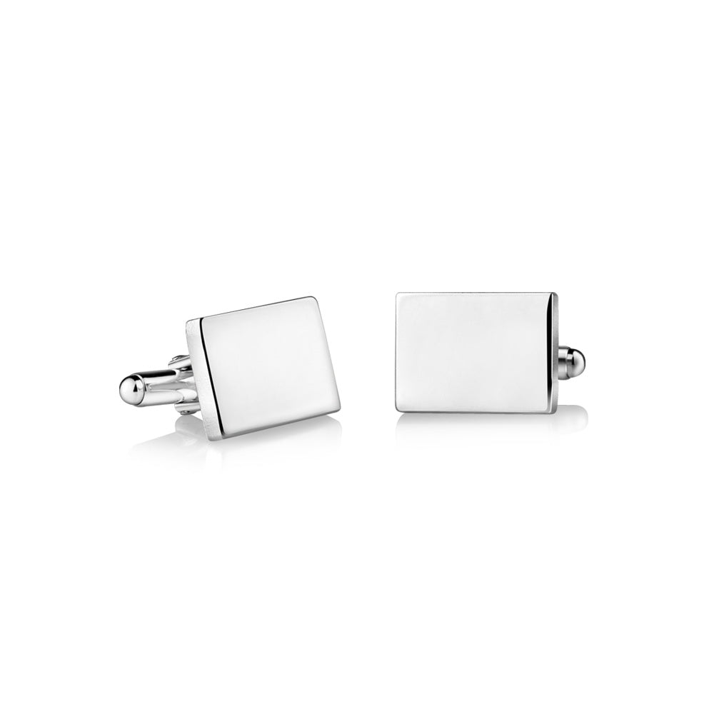 Cufflinks - Clear Stone