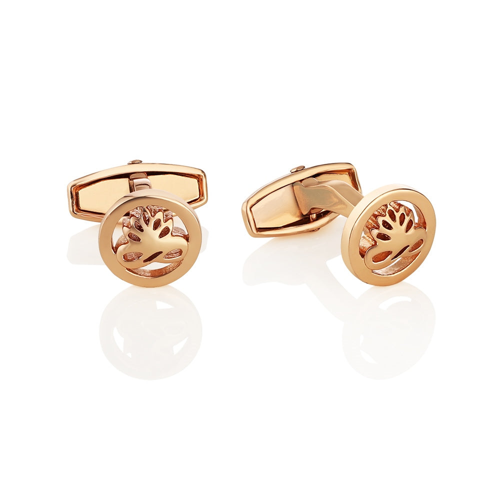 Cufflinks - Clear Stone