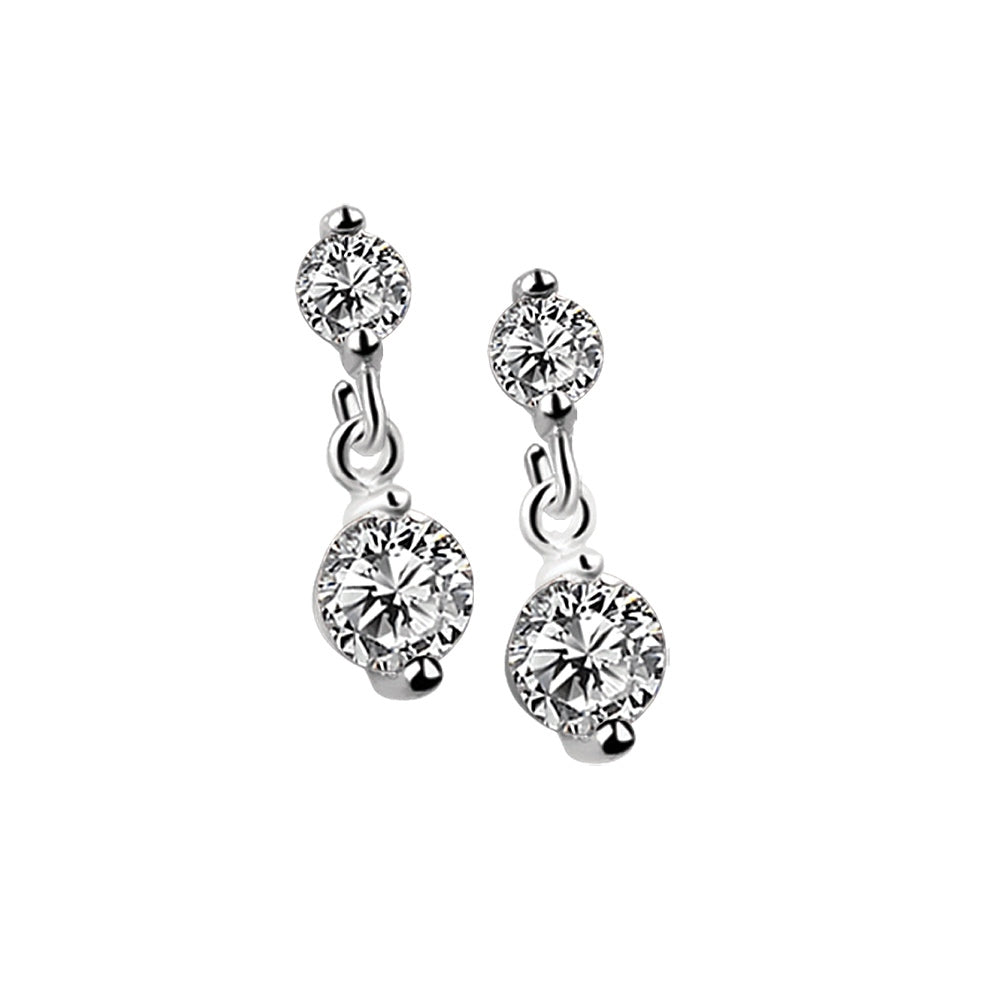 Drop Earrings Clear